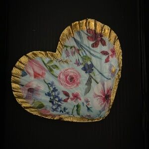 Heart shaped Seashell Trinket Dish